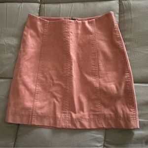 Free People Suede Mini